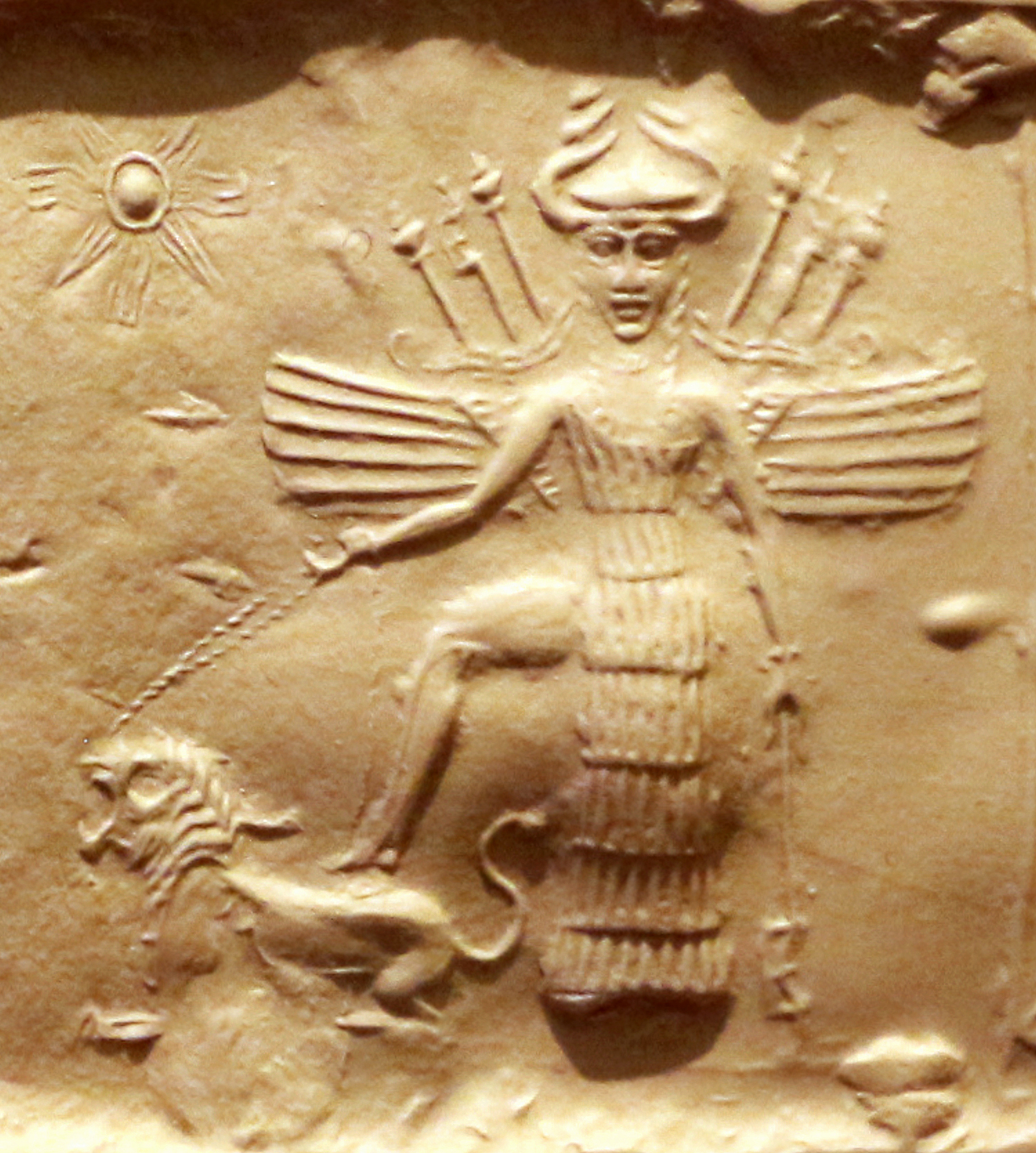 Блог mudder - Ishtar_on_an_Akkadian_seal.jpg
