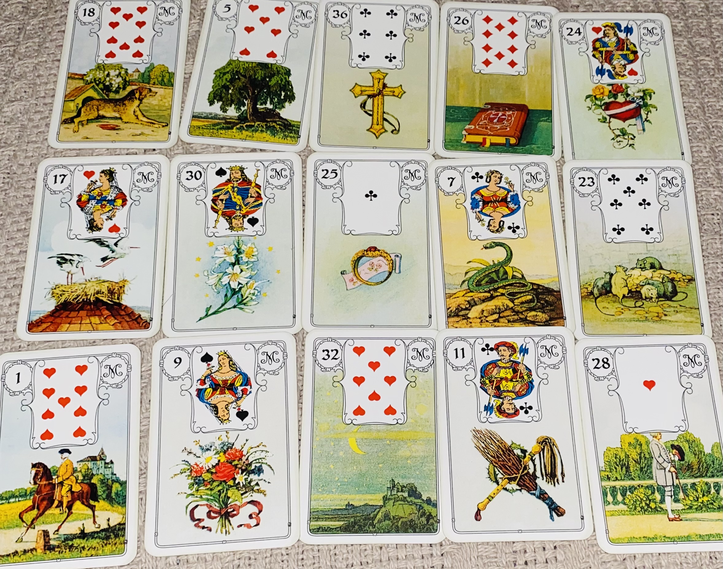 Расклад на месяц 15 карт Ленорман - 60793D28-50D4-442A-8C09-6A5A9534F698.jpeg