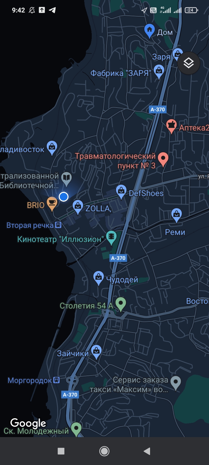 Пропал кот? Умер или жив? Поиск по карте 128591; 127995; - Screenshot_2022-04-03-09-42-38-967_com.google.android.apps.maps.jpg