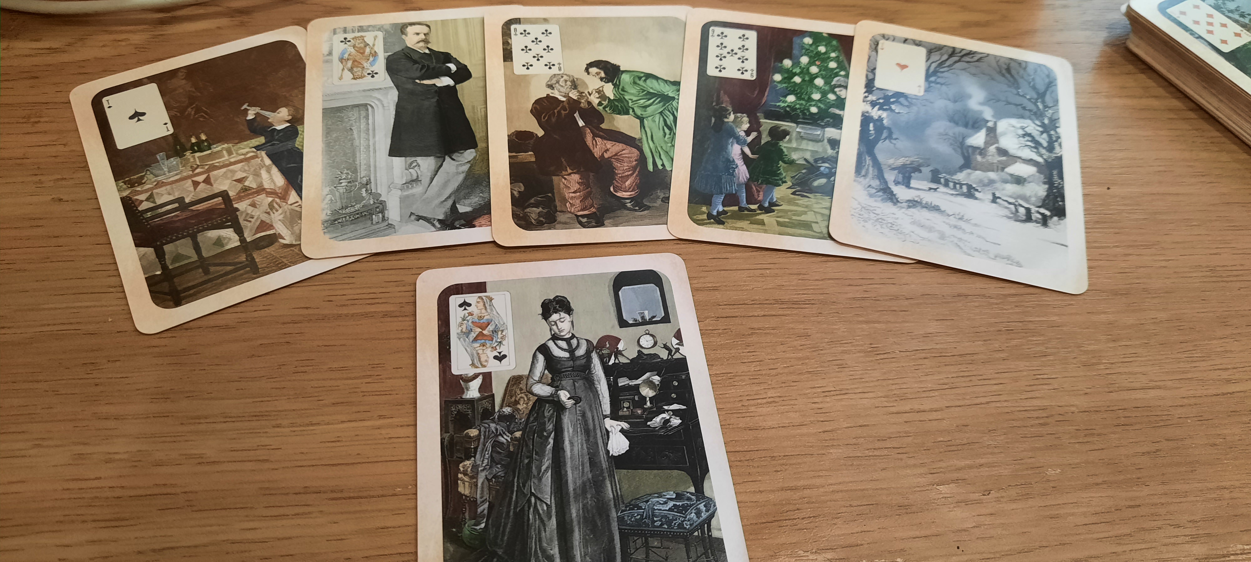 Тренировка на Ленорман Gilded Reverie Lenormand - 16979742402935347085549772482750.jpg