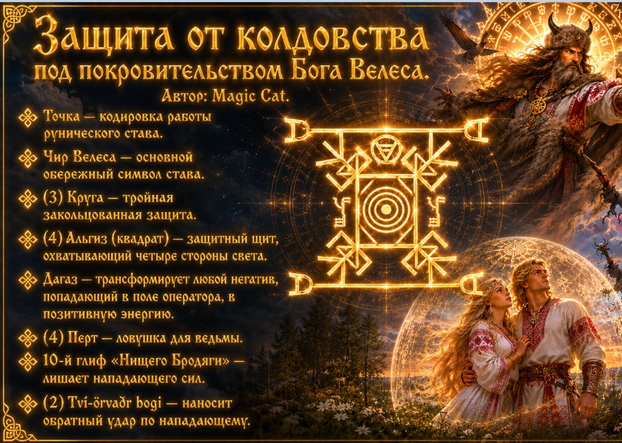 Защита От Колдовства Под Покровительством Бога Велеса. Автор:Magic Cat. - 22.jpg