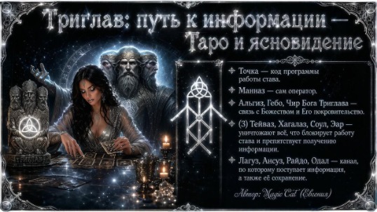 Триглав: путь к информации - Таро и ясновидение. Автор: Magic Cat. - image_538x302.jpg