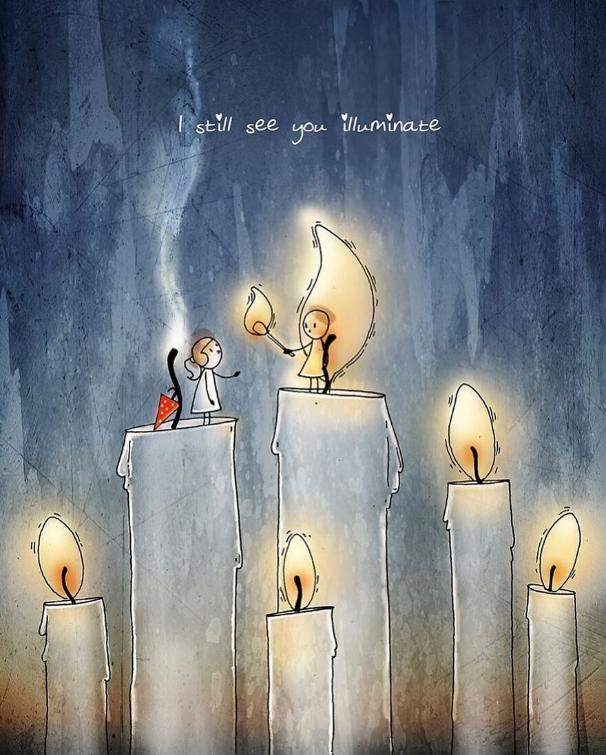 Раааз.. двааа.. три.. Блог Ликульки Свети :  - Artist Draws Adorable Illustrations About Love And Life, Here Are 62 Of The Best.jpeg