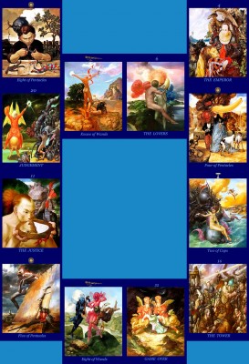 Irreal man s world Tarot. Проработка колоды по 22.09. - Бусинкa77.jpg