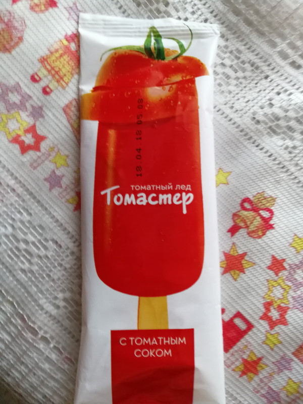 Томатный лёд